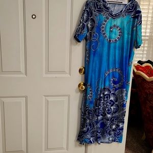 BOHEMIAN LONG DRESS 4XL HIPPIE BOHO COACHELLA
